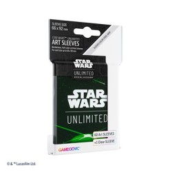 Star Wars: Unlimited Art Sleeves: Card Back Green