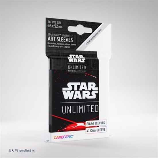 Star Wars: Unlimited Art Sleeves: Space Red