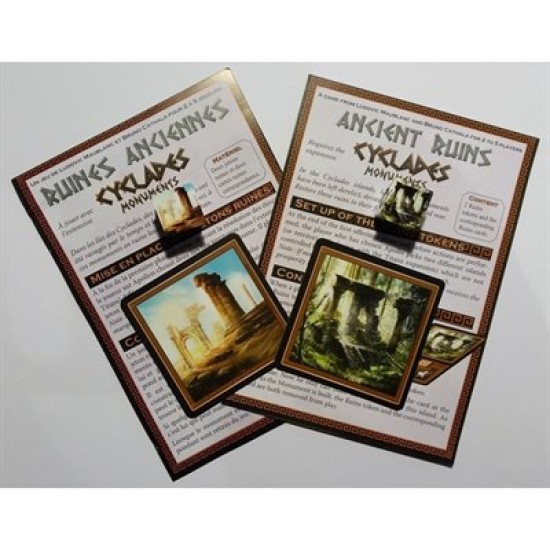 Cyclades: Monuments - Ruines Anciennes Promo - Tokens