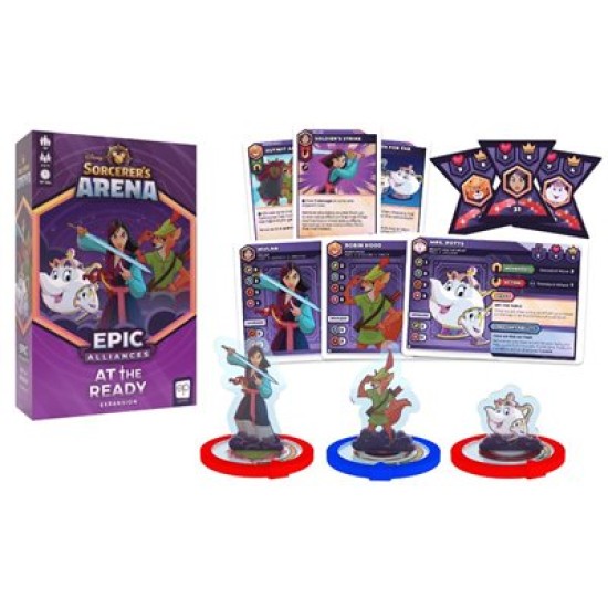 Disney Sorcerer S Arena: Epic Alliances At The Ready Expansion - Tokens