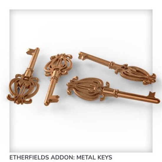 Etherfields: Metal Keys - Tokens