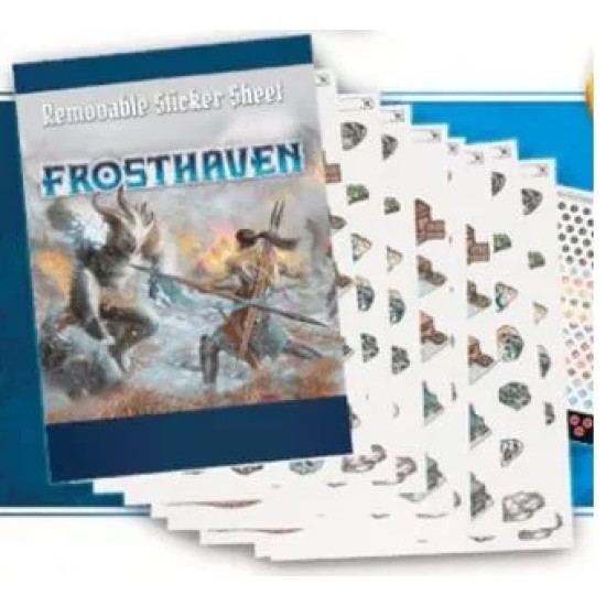 Frosthaven Removable Stickers - Tokens