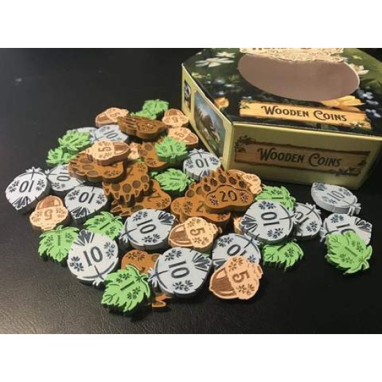 Honey Buzz Wooden Coins ($35.99) - Tokens