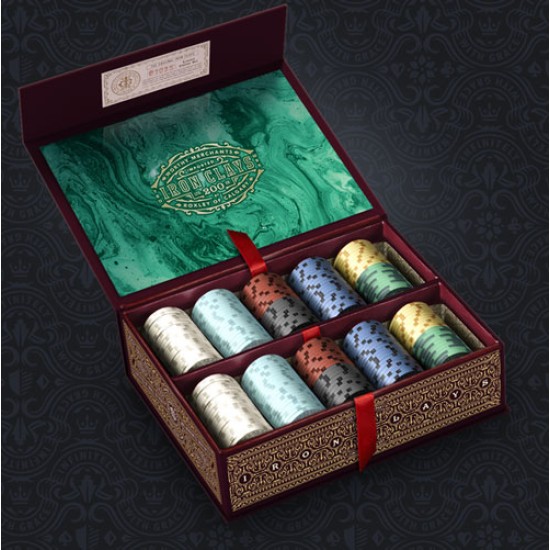 Iron Clays Printed Box Edition (200 Chips) ($90.99) - Tokens