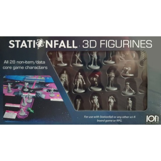 Stationfall 3D Figurines ($56.99) - Tokens