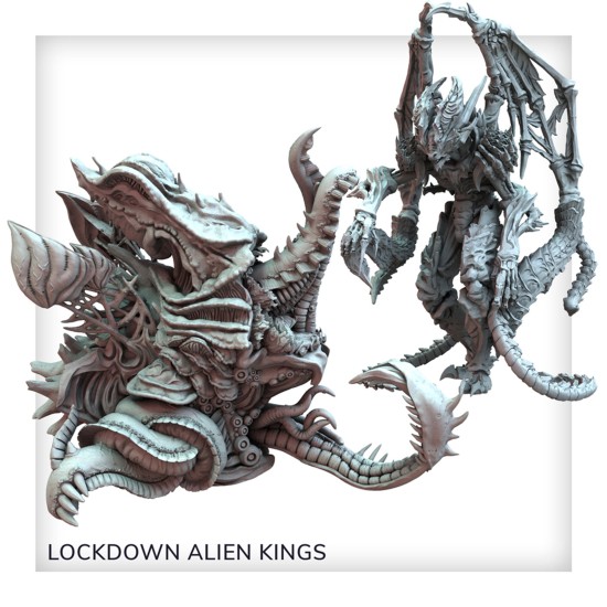 Nemesis: Lockdown – Alien Kings Expansion ($36.99) - Tokens