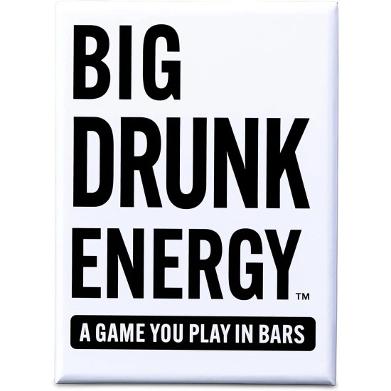 Big Drunk Energy (White) ($23.99) - Board Games