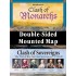 Clash Of Sovereignsclash Of Monarchs Mounted Map