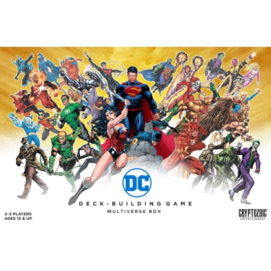 DC Comics Deck-Building Game: Multiverse Box Version 2 ($58.99) - Thematic