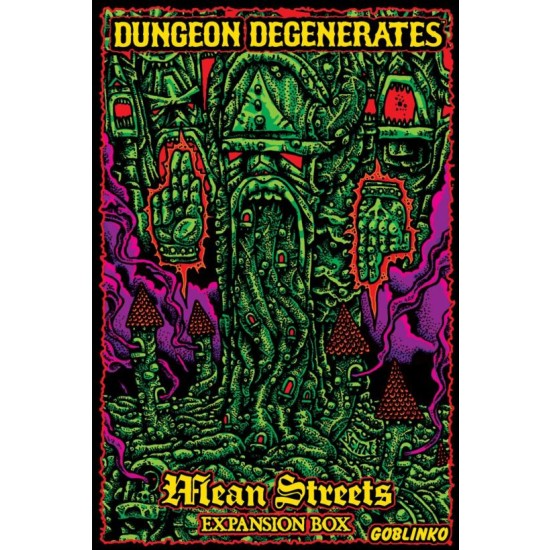 Dungeon Degenerates: Mean Streets Expansion Box