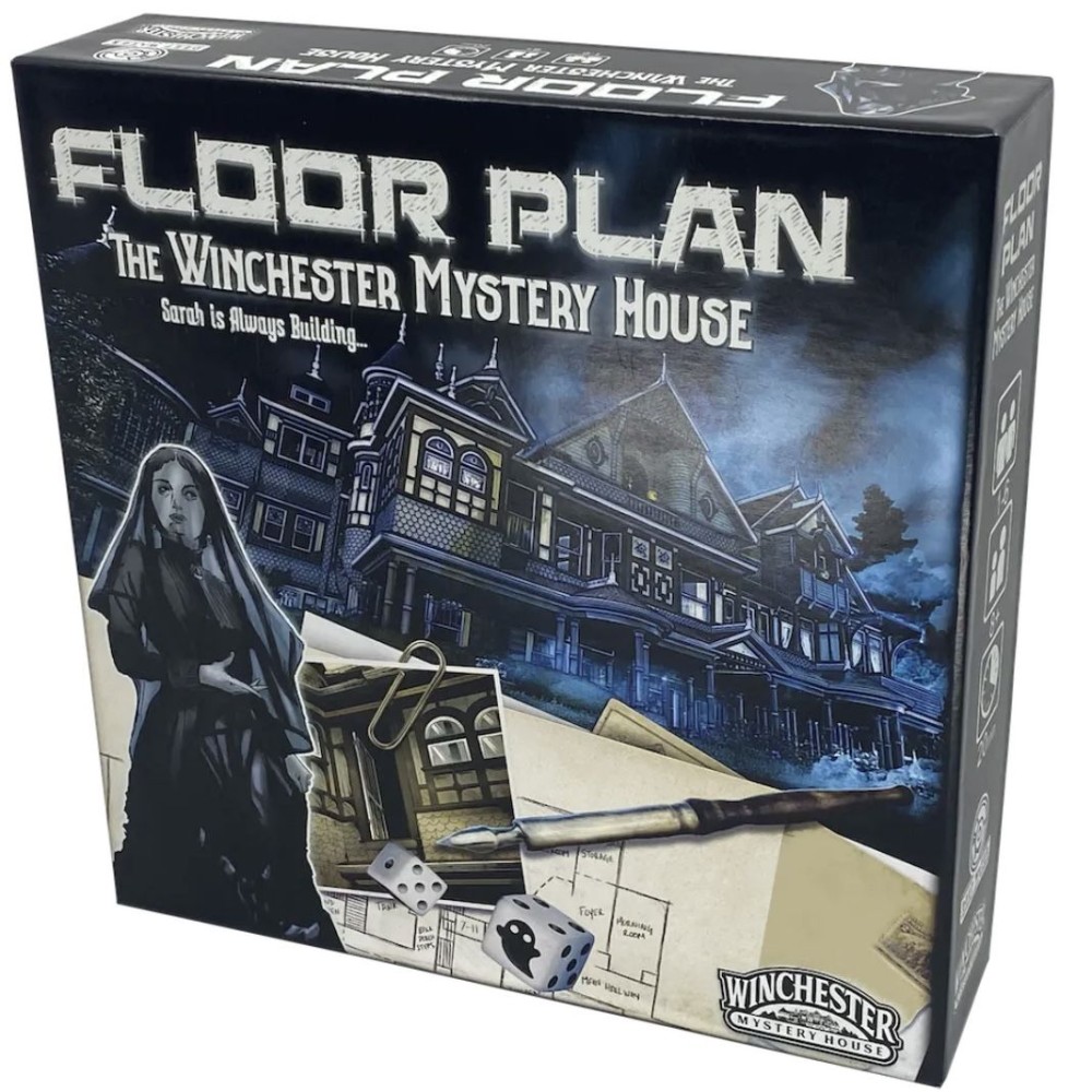 blueprint winchester mystery house floor plan