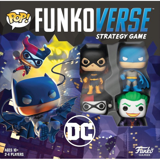 Funkoverse Strategy Game: DC 4-Pack ($46.99) - Thematic