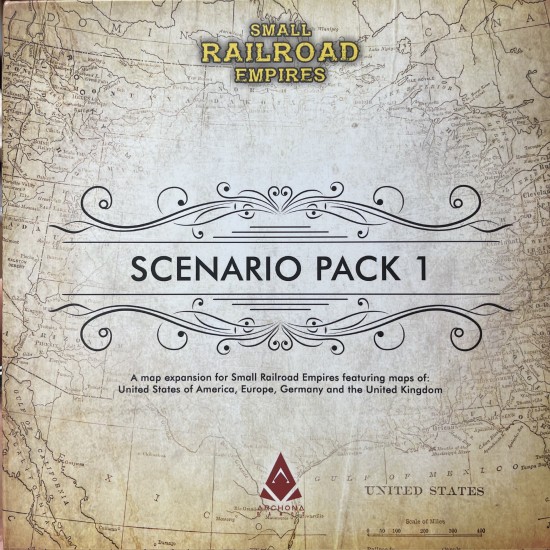 Small Railroad Empires: Scenario Pack 1 ($18.99) - Board Games