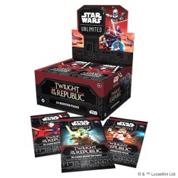 Star Wars: Unlimited: Twilight Of The Republic Booster Display