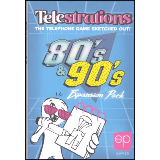 Telestrations Expansion Pack - 80S & 90S ($12.99) - Board Games