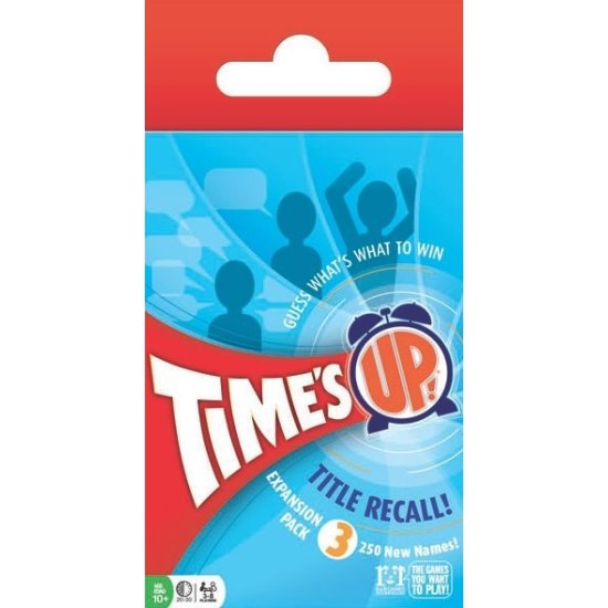 Time s Up: Title Recall – Expansion 3 ($10.99) - Board Games