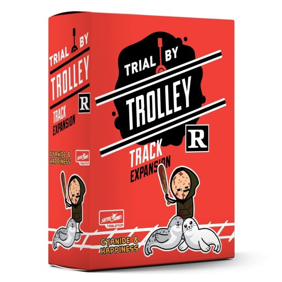 Trial by Trolley: R-Rated Track Expansion ($17.99) - Board Games