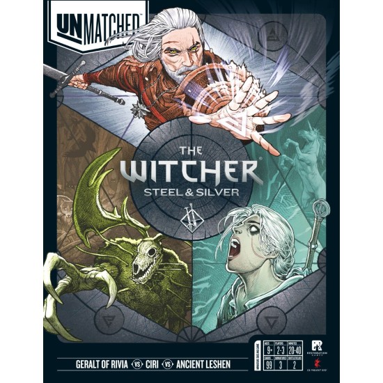 Unmatched: The Witcher – Steel And Silver