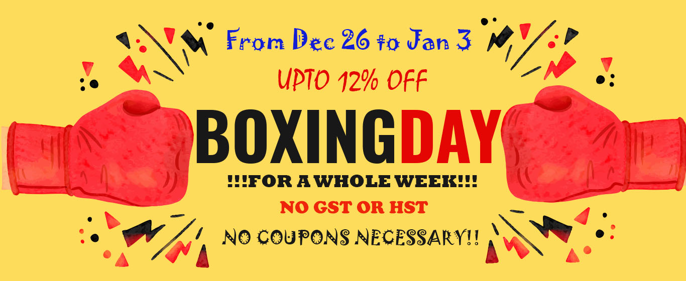 Boxing Week Sale (Ends Jan 2)